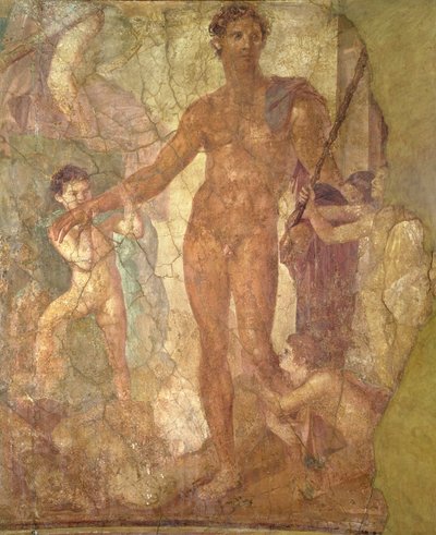 Theseus and the Minotaur, Pompeii by Unknown